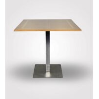 Stainless Steel One Leg Office Table, Office Tables - Trademart.pk
