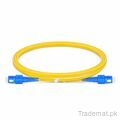 1m (3ft) SC UPC to SC UPC Duplex OS2 Single Mode PVC (OFNR) 2.0mm Fiber Optic Patch Cable #40234, Fiber Patch Cord - Trademart.pk