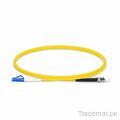 1m (3ft) LC UPC to ST UPC Simplex OS2 Single Mode PVC (OFNR) 2.0mm Fiber Optic Patch Cable #40627, Fiber Patch Cord - Trademart.pk