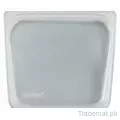 Stasher Reusable Silicone Food Bag, Clear, Dishwasher - Trademart.pk