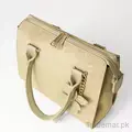 Floweret Shoulder bag Beige (Suede), Shoulder Bags - Trademart.pk