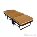 Office Furniture Suede Folding Bed Sofa Bed with Mattress Bed, Folding Bed - Trademart.pk