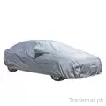 6 Layers Car Cover Waterproof All Weather for Automobiles, Outdoor Full Cover Rain Sun UV Protection with Zipper Cotton, Universal Fit for Sedan, Car Top Cover - Trademart.pk