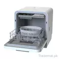 High Quality Templed Glass Small Mini Dishwasher for Household/Restaurant, Dishwasher - Trademart.pk