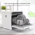 Mini Portable Ultrasonic Automatic Counter Kitchen Top Wash Dishwasher, Dishwasher - Trademart.pk
