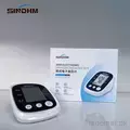 Home Automatic Blood Pressure Monitor Arm Sphygmomanometer Blood Pressure Meter, BP Monitor - Sphygmomanometer - Trademart.pk