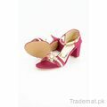 Blue Pearl Women Red Heel, Party Shoes - Trademart.pk