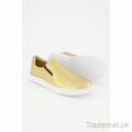 Miles Women Mustard Solid Slip-On Sneakers, Sneakers - Trademart.pk
