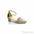 Women Golden Court Shoes Cr44, Party Shoes - Trademart.pk