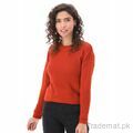 West Line Women Burgundy Sweater, Women Sweater - Trademart.pk