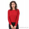 West Line Women Red Sweater, Women Sweater - Trademart.pk