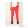 Women Active Track Trousers - Red, Women Trousers - Trademart.pk