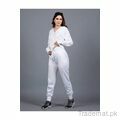 Slender Waisted Jogger Trouser White, Women Trousers - Trademart.pk