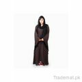 Women Solid Brown Abaya Burqa 6060, Abayas - Trademart.pk