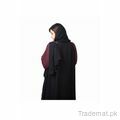 Women Solid Maroon Abaya Burqa 6060, Abayas - Trademart.pk