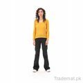 West Line Women Yellow Fashion Bottom Sweater, Women Sweater - Trademart.pk