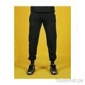 Regular Fit Jogger Trouser - Black,  Chinos - Trademart.pk