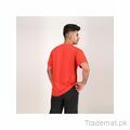 Caliber Men Red Basic Gym T-Shirt, Men T-Shirts - Trademart.pk