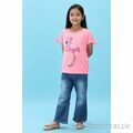 Yellow Bee Girls Neon Pink T-Shirt, Girls Tops & Tees - Trademart.pk