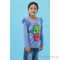 Yellow Bee Girls L-Blue T-Shirt, Girls Tops & Tees - Trademart.pk