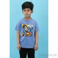 Miles Boys L-Blue T-Shirt, Boys T-Shirts - Trademart.pk