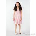 yellow bee girls light  pink dress, Girls Dresses - Trademart.pk