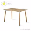 Custom Made Wooden Dining Table with Beech Wood Legs, Dining Tables - Trademart.pk