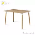 Top Furniture Modern Wooden Coffee Restaurant Room Solid Wood Dining Table, Dining Tables - Trademart.pk