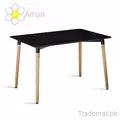 Top Furniture Modern Wooden Coffee Restaurant Room Slabs MDF Wood Dining Table, Dining Tables - Trademart.pk