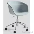 Modern Upholstery Mounded Foam Dining Chair and Steel Base, Dining Chairs - Trademart.pk