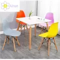 High Quality Top MDF Square Dining Table Kitchen Furniture Modern Wood Dining Table, Dining Tables - Trademart.pk