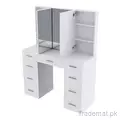 Makeup Table Dressing Table Vanity Set with Mirror Storage Drawer for Home Bedroom, Dresser - Dressing Table - Trademart.pk