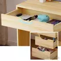Vanity Set Nordic Style Simple Dressing Table Bedroom Fashion Makeup Table with Mirror, Dresser - Dressing Table - Trademart.pk