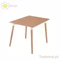Modern Square Wood Dining Table for Dining Room, Dining Tables - Trademart.pk