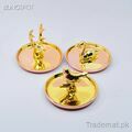 Gold Foiled Ceramic - Jewelry Dish, Jewelry Box - Trademart.pk