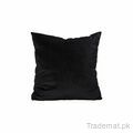 Black Velvet Sham Cushion, Cushions - Trademart.pk