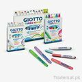 Giotto Giant Pastel Color Marker Set Of 12, Color Markers - Trademart.pk