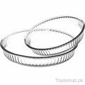 Borcam Round Spiral Dish - Set Of 02 - Serveware, Serving Dish - Trademart.pk