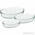 Borcam Serving Dish - Oval - Set Of 03 - Serveware, Serving Dish - Trademart.pk