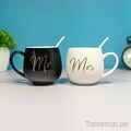 Mr. & Mrs. Couple Mugs (White & Black), Mugs - Trademart.pk