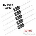 10 Pcs- Rectifier Diode Rectifier 1N5399 1000V 1.5A, Diodes & Rectifiers - Trademart.pk