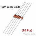 10 Pcs- zener diode 12V zener 1N4742A, Diodes & Rectifiers - Trademart.pk