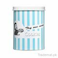 "Try One More" Blue Cookie Canister, Kitchen Canisters & Jars - Trademart.pk