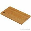 Bamboo Rectangular Chopping Board with Handle, Chopping Board - Trademart.pk