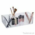 10 Compartment Clear Cosmetics Organiser, Cosmetics Organizer - Trademart.pk