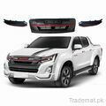 ISUZU D-Max 2018 to 2020 Front Grill High Quality with LED Light, Front Bumper Grills - Trademart.pk