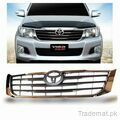 Front Chrome Grille For Toyota Vigo  2005 to 2016, Front Bumper Grills - Trademart.pk