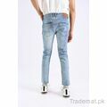 Stretch Cropped Fit Denim, Men Jeans - Trademart.pk