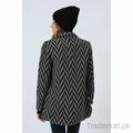Coat with Fake Pocket Detail, Women Coat - Trademart.pk