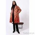 Coat with Notch Collar, Women Coat - Trademart.pk